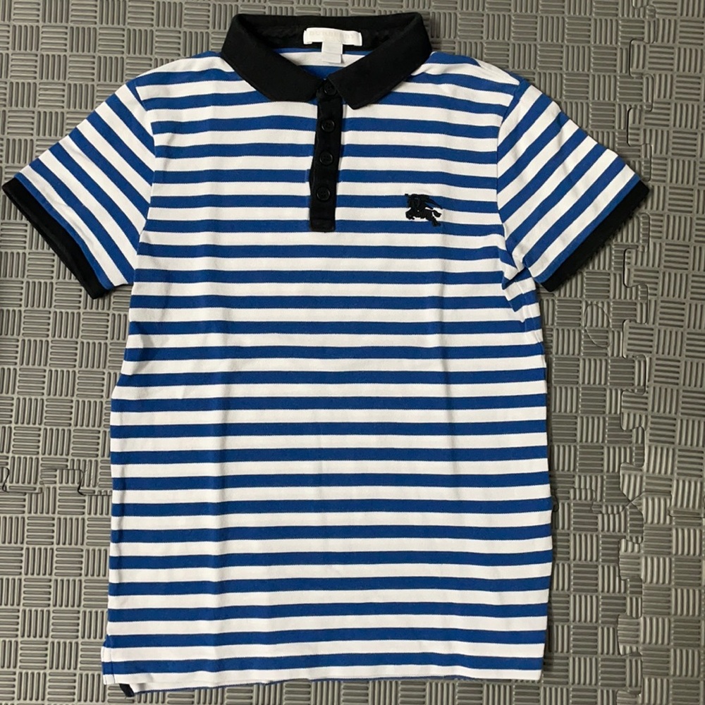 Burberry boys polo tee